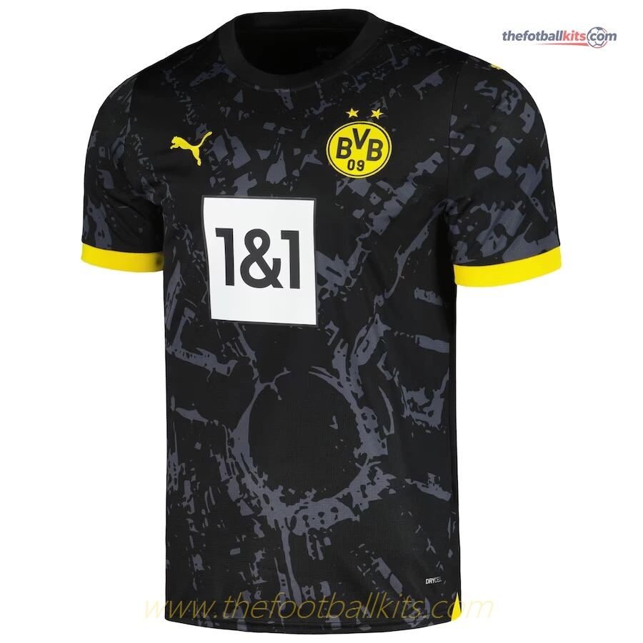 Genuine Borussia Dortmund Away Football Shirt 2023-24 Edition