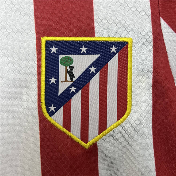 Kids Atletico Madrid 2526 Home Soccer Kit ShirtShorts - Official