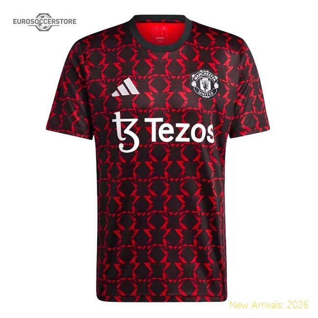 Authentic 2024-2025 Man Utd Pre-match Shirt (black) - Premium Quality