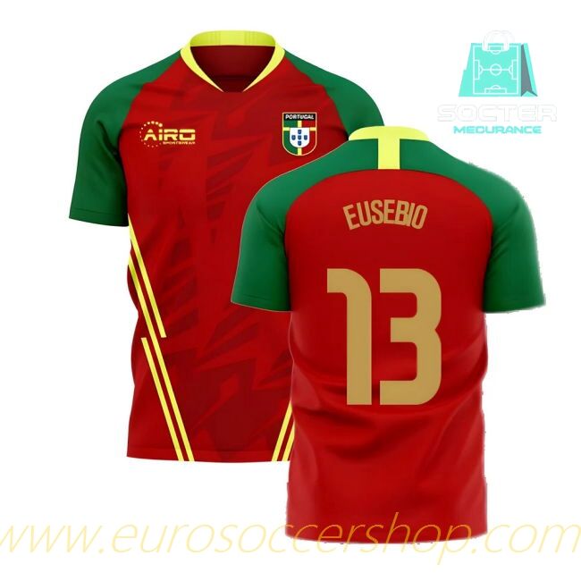 2025/26 Campaign Portugal Home Jersey Libero Collection (EUSEBIO 13)