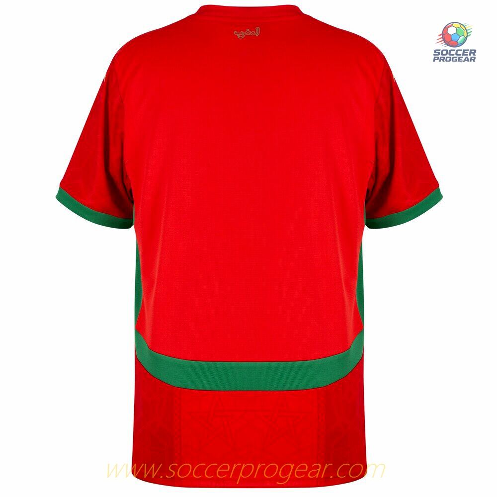 Morocco Home Match Team Jersey 2025 Edition 2026
