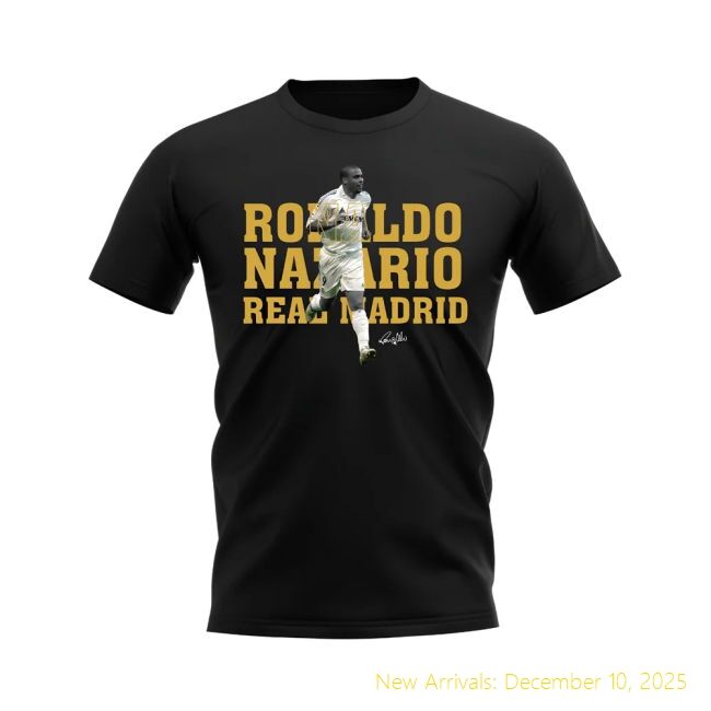Real Madrid (rm) Tee - Ronaldo #cr7 Legacy - Football Fashion