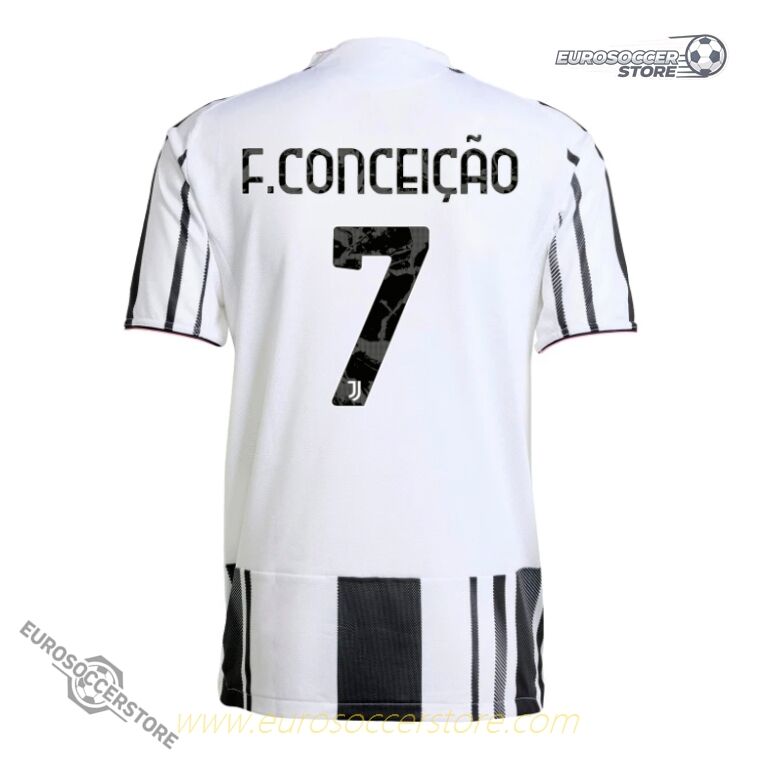 Juventus Home Jersey 25-26 (Player Version) featuring F.CONCEIÇÃO with number 7