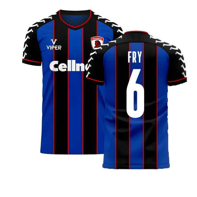 Football Away Concept Football Kit Viper Fry #6 Pro Series Dedicat...