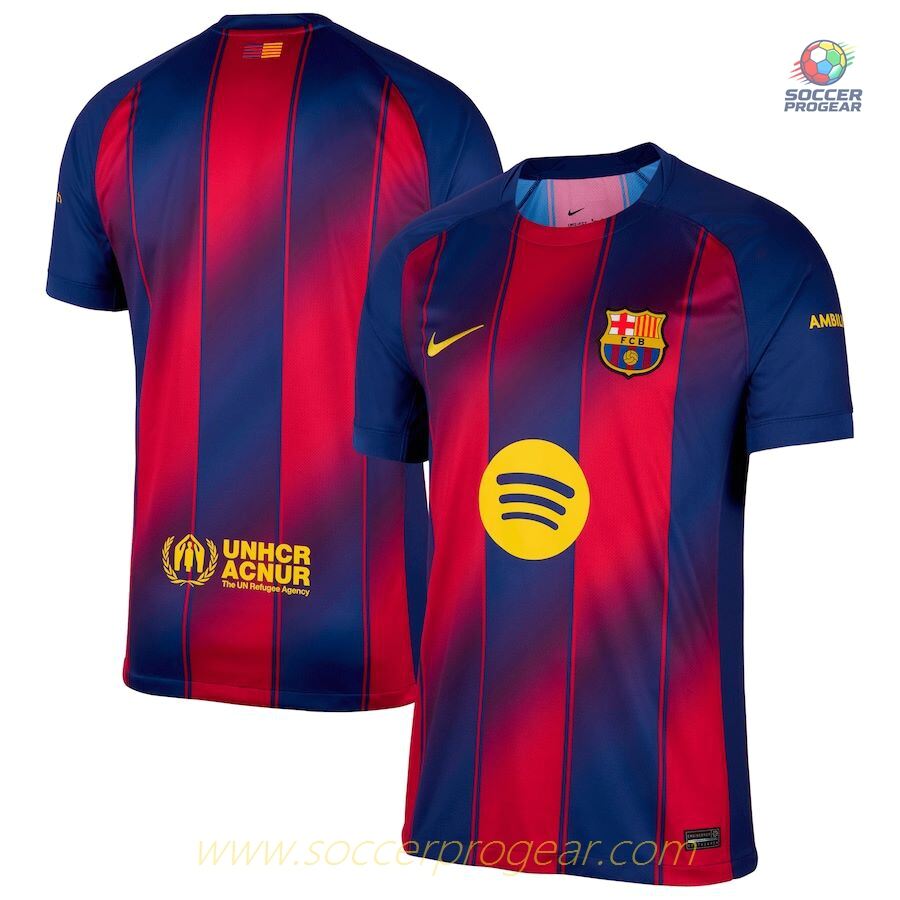 Barca Football Shirt 2025/26 Collection Home