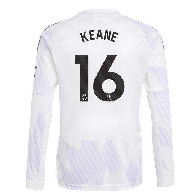 Premium-Quality Man Utd Keane 16 2025 2025-2026 Man Utd Long Sleeve...