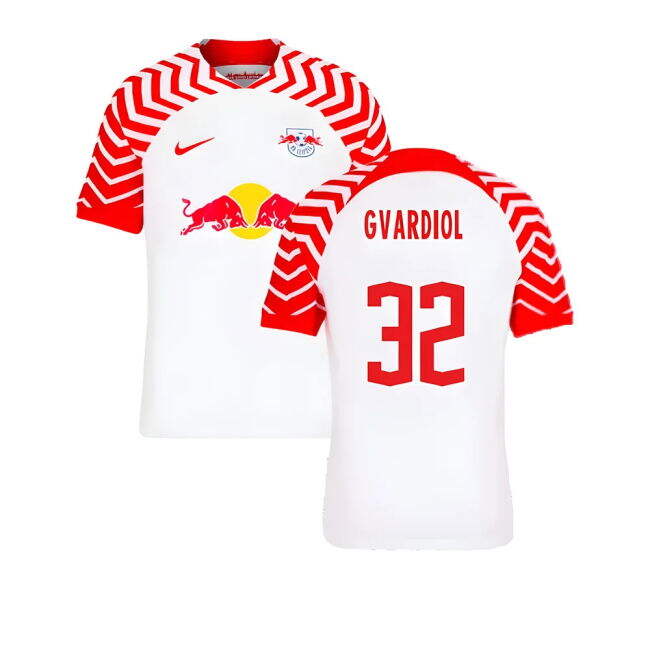 Premium Quality Leipzig Red Bull Leipzig Home Shirt Gvardiol #32 M...