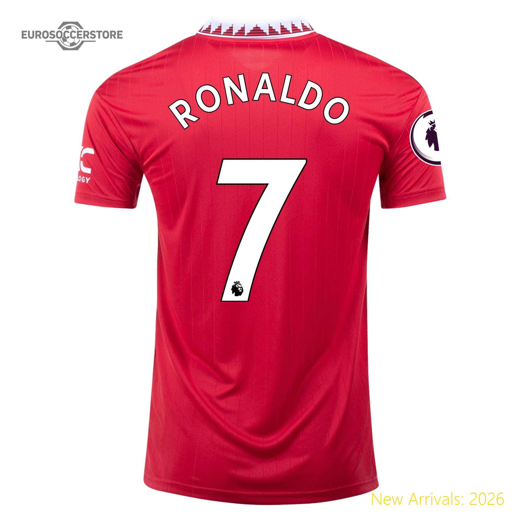 League Approved Men High-quality Mun Soccer Star Home Jersey 2023