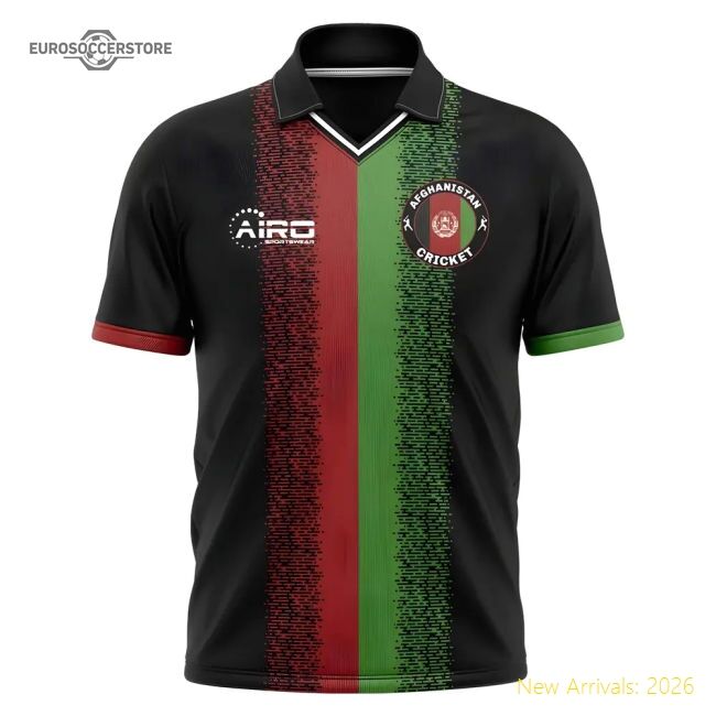 Afghanistan Cricket 20252026 Concept Top Jersey Modern