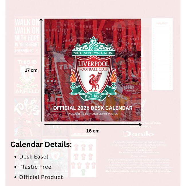 Professional Liverpool 2025-2026 Home Shirt (Calendar 2026)
