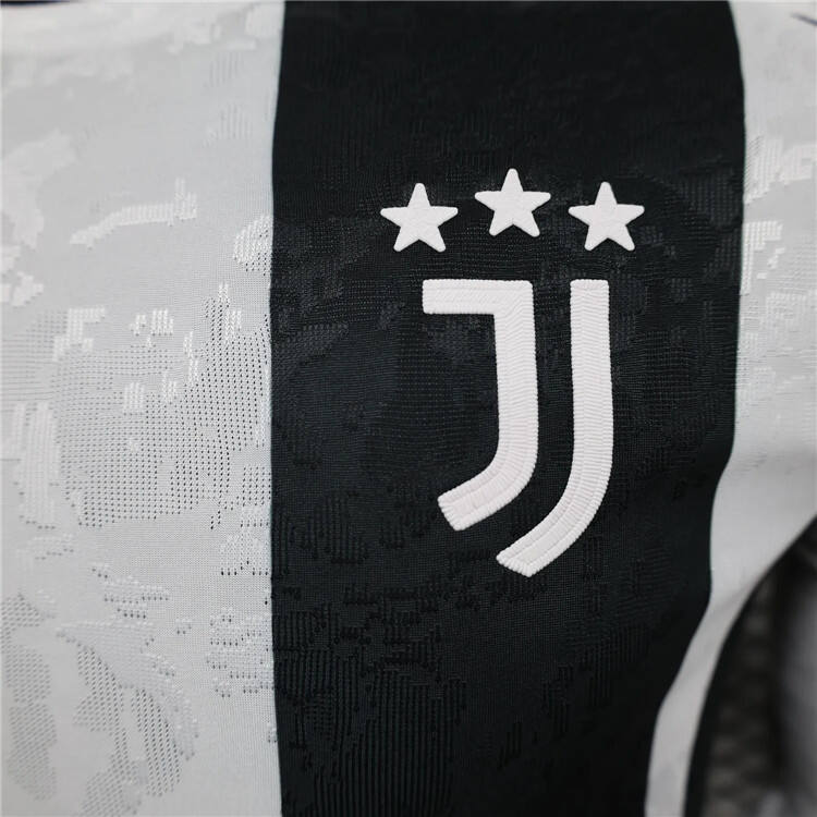 2425 Juventus Home Long Sleeve Shirt Authentic Version - Official