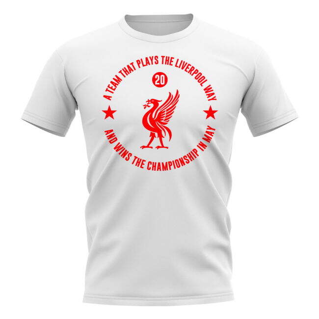 The Liverpool Way Champions 2024-25 T-Shirt (White)