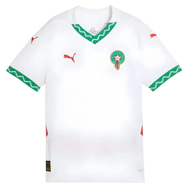 Official 2024-2025 Morocco CAF Away Jersey (Kids)