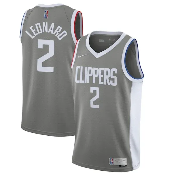Kawhi Leonard LAC Professional Basketball Jersey - Team Colors