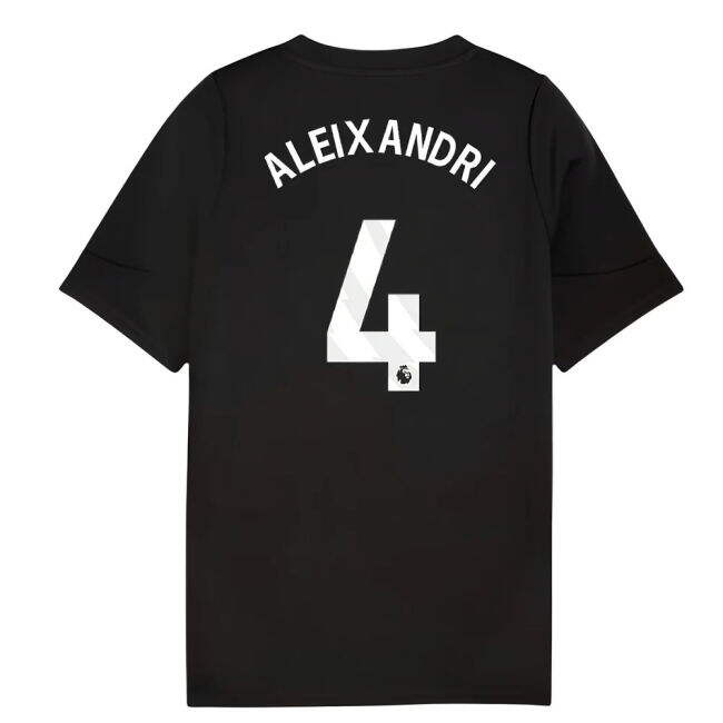 2025-2026 Man City Training Jersey (Black) - Kids (Aleixandri 4) (C...
