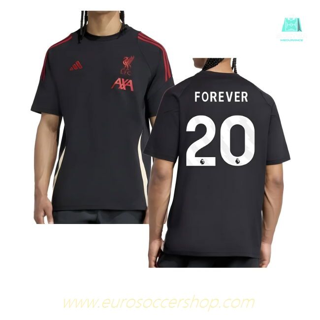2025-2026 Liverpool Training Tee (Black) (Forever 20)