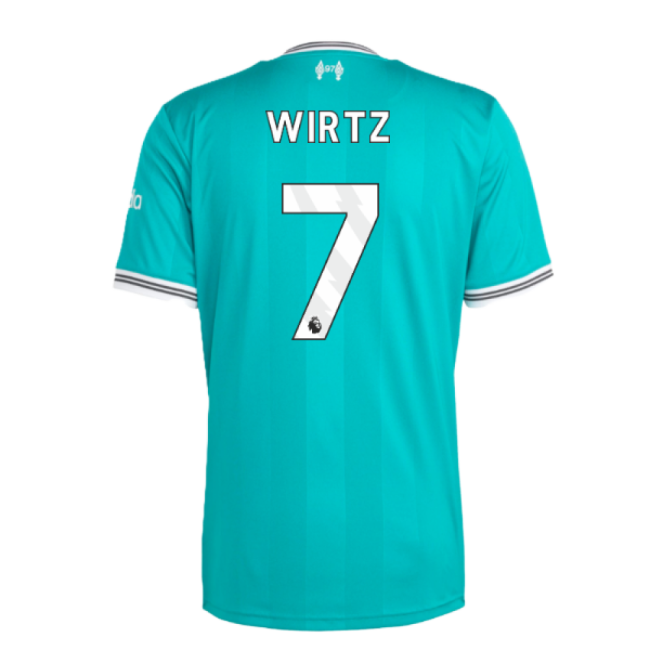 Liverpool Liverpool Third Shirt Wirtz #7 Official Licensed Fan Gea...