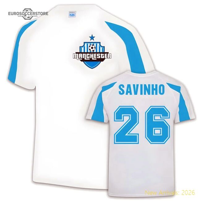 Official Savinho Manchester City Sports Training Jersey - Premium