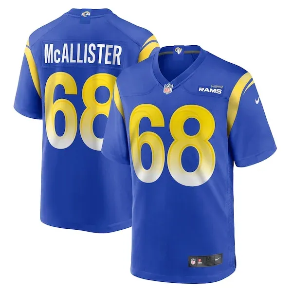Los Angeles Rams Game NFL Jersey - Royal | High-Quality Football Ap...