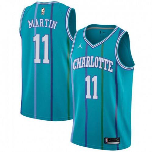 CHA Cody Martin #11 High-Quality 2024 Icon NBA Swingman Jersey Green