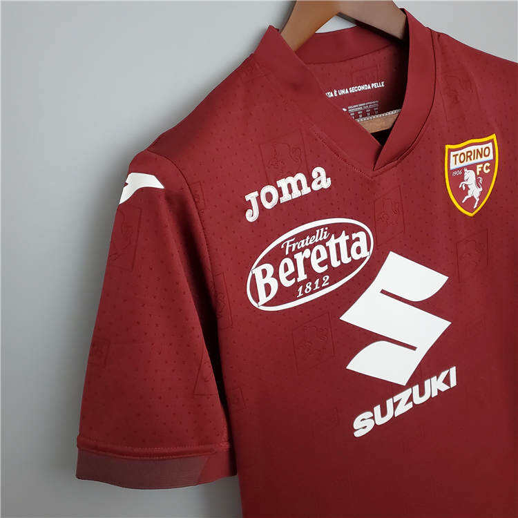 Torino 21-22 Home Brown Soccer Jersey Football Shirt - Official