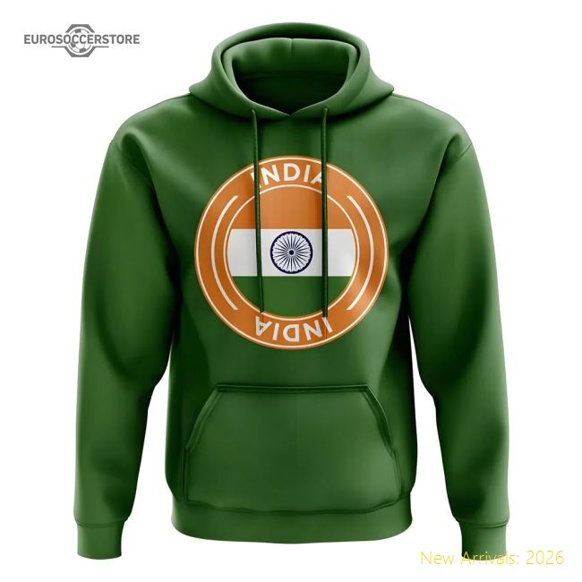 India Football 20242025 Regular Hoodie  Authentic Drifit