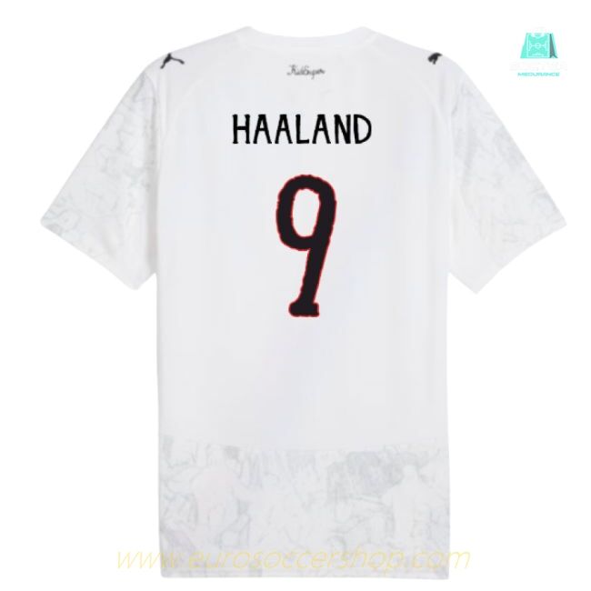 2025-2026 KIDSUPER x Manchester City CWC Shirt (White) (Haaland 9)