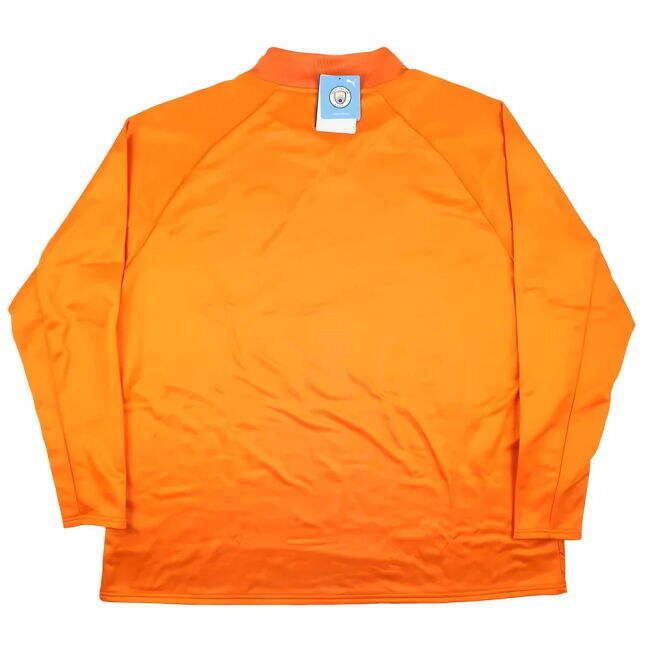 Women's 2023-2024 Man City Pre-Match LS Sweat Top (Orange)