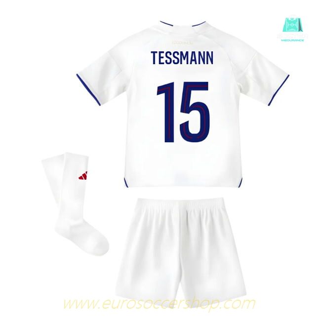 2025-2026 Olympique Lyon Home Mini Kit (Tessmann 15)
