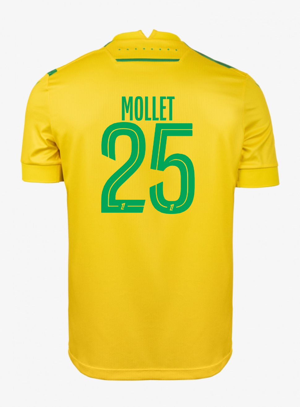 FC Nantes 24-25 Home Jersey featuring MOLLET 25