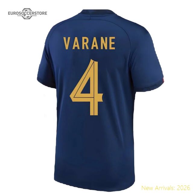 France 2022-2023 Authentic Home Shirt (fra) Sleek Movement