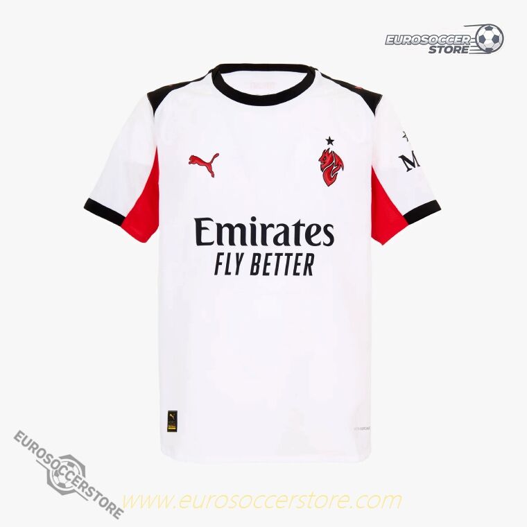 Away Jersey of AC Milan for the 25-26 Season (Player Version)