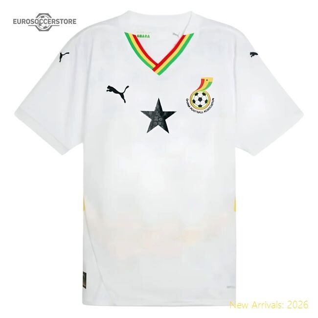 Premium Ghana Fatawu 20242025 Home Shirt () Sleek Drifit