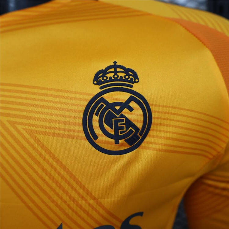 Authentic Real Madrid 2425 Away Long Sleeve Match Shirt - Official