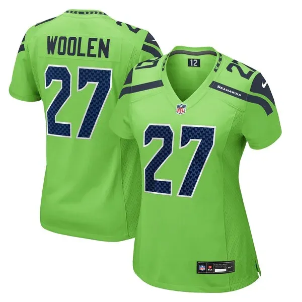 Seattle Seahawks Game Football Jersey - Green S | NFL jersey