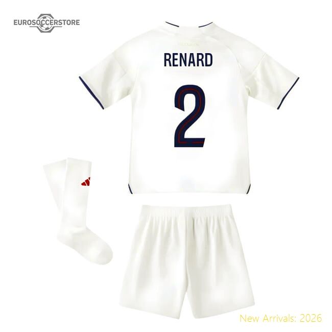 Professional-Grade 2025-2026 Olympique Lyon Home Mini Kit (Renard 2)