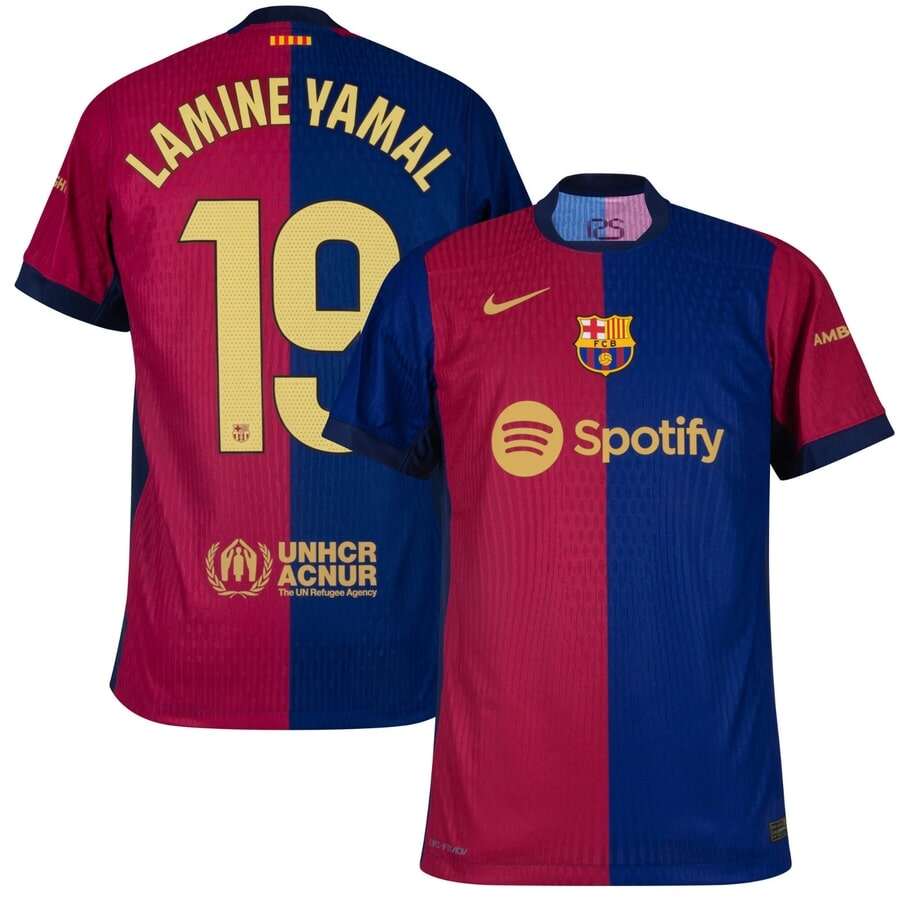 Barca Match Football Jersey 2024-25 Edition Home Lamine Yamal
