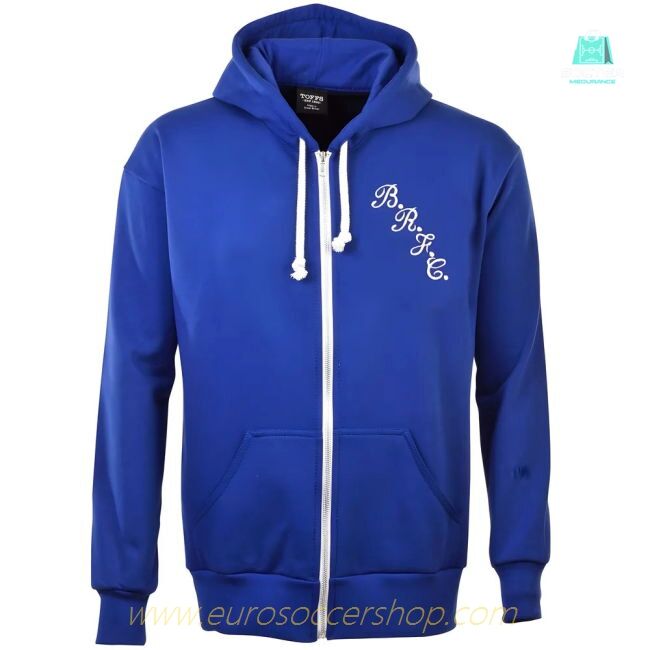 Bristol Rovers FC Zipped Hoodie - Royal