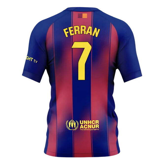 Enthusiastic Official Licensed Barca Updated Design Supporter Shirt