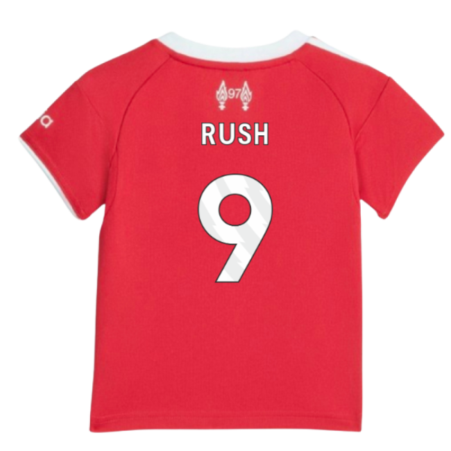 Men's 2025-2026 Liverpool Home Baby Kit (Rush 9)