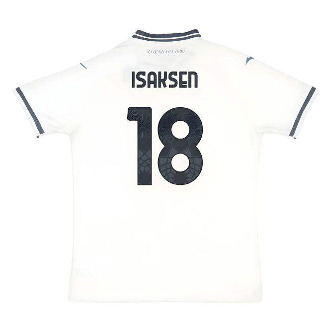 2025-2026 Lazio Away Shirt (Isaksen 18)