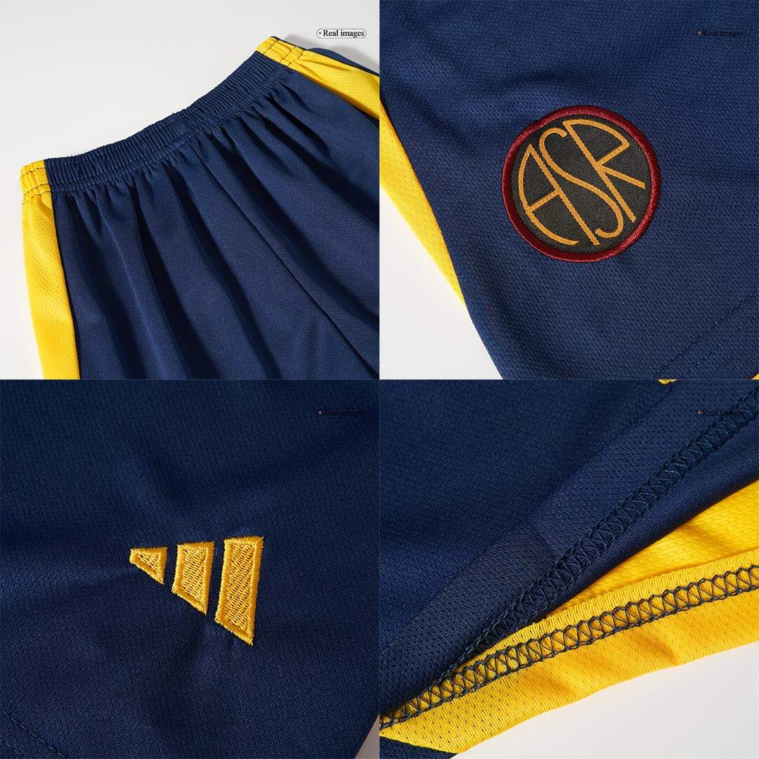 Kid's Roma Third Away Soccer Jersey Kit(Jersey+Shorts) 2024/25Authenti