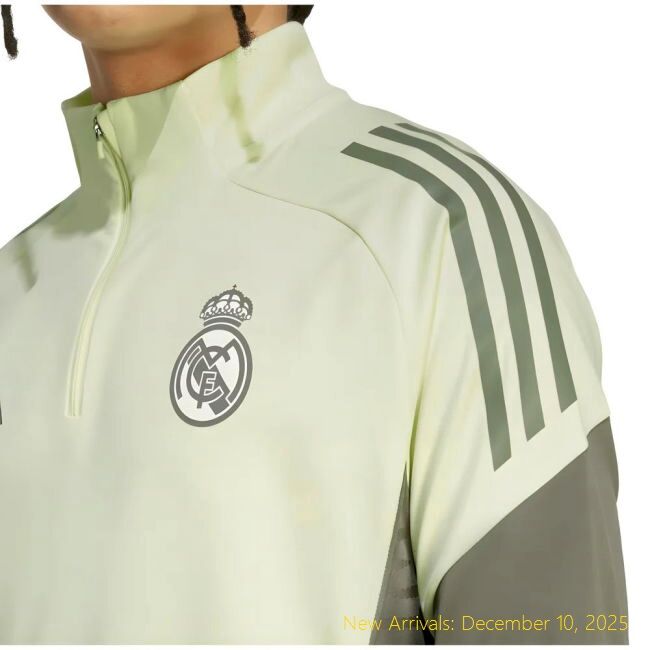 Top Grade 2025-2026 RM Real Madrid Training Top (Almost Lime)