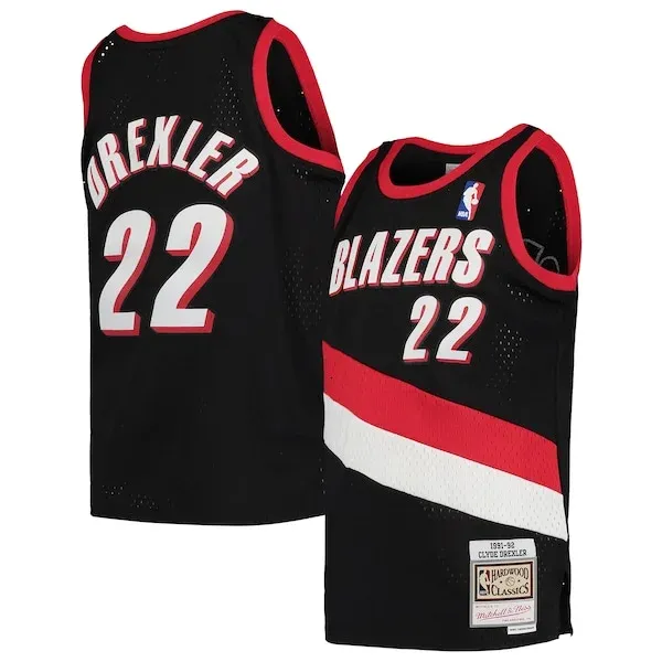 Clyde Drexler POR Pro-Grade Jersey - Affordable Price Deal