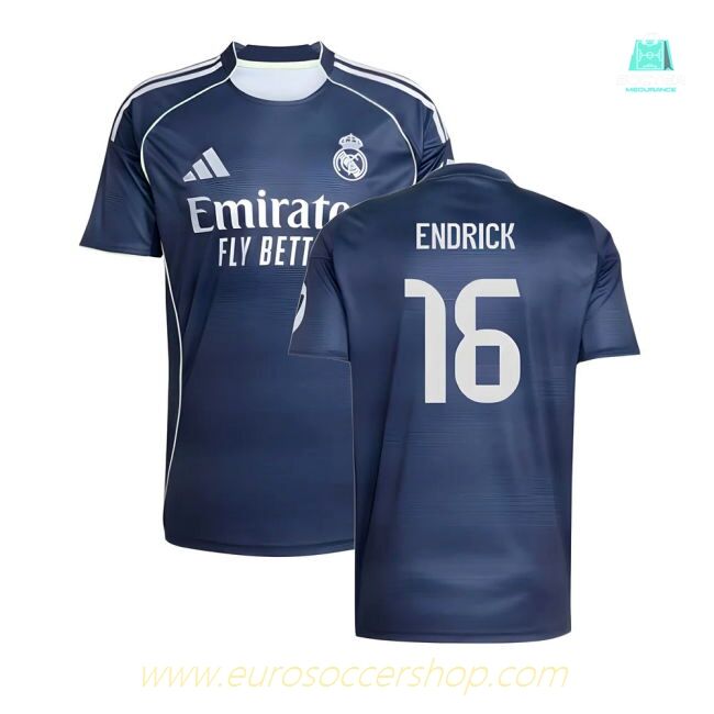 2025-2026 Real Madrid Away Shirt (Endrick 16)