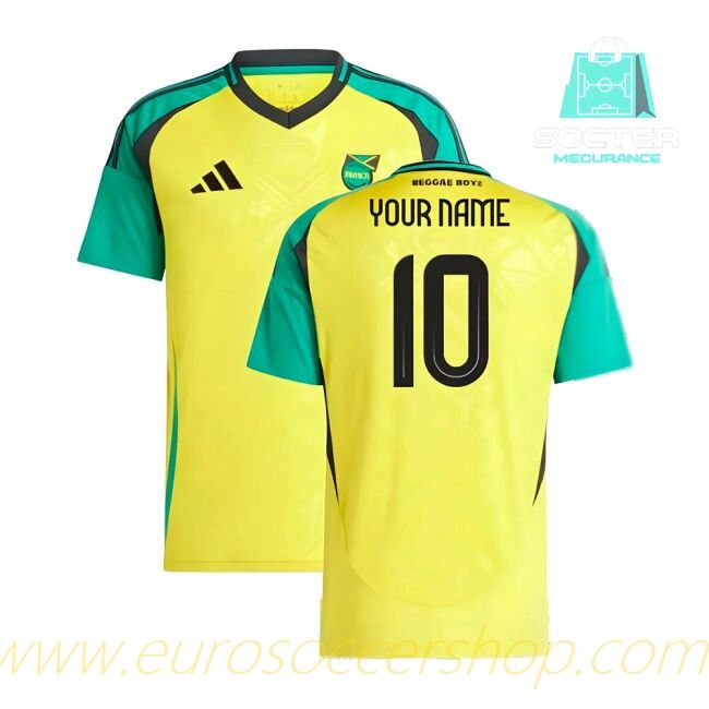 2024/25 Campaign Official Jamaica Home Jersey (Your Name)