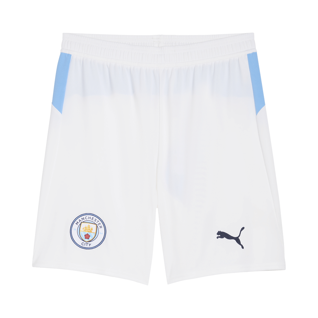 Manchester City Home Soccer Shorts 2025/26