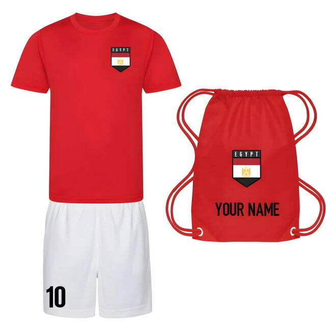Updated Durable Egypt Home Football Shirt
