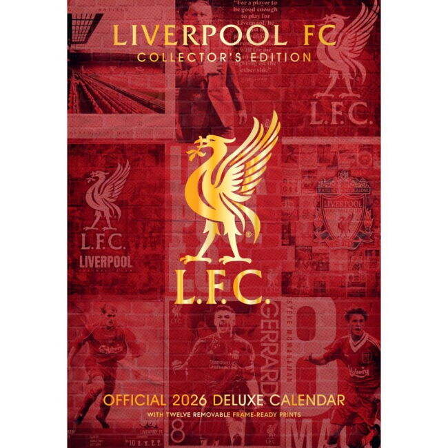 Men's Liverpool FC Deluxe Calendar 2026
