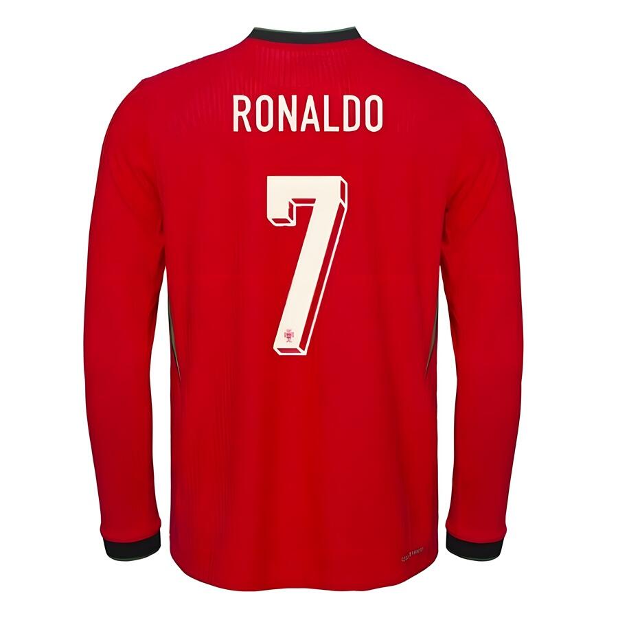 Portugal Home Team Soccer Shirt 2025 Collection 2026 Ronaldo Long Sleeve